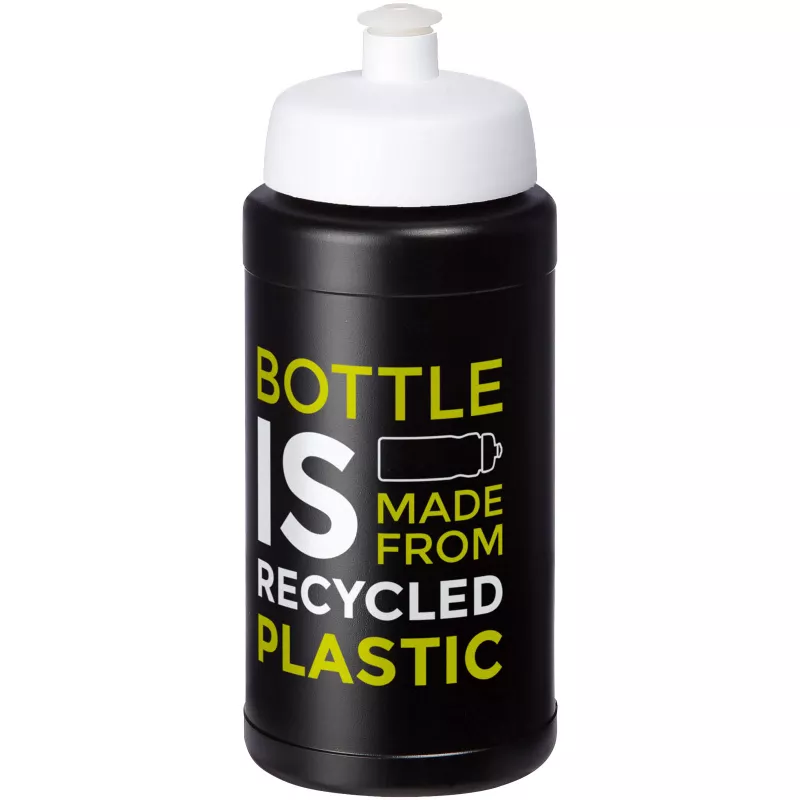 Baseline 500 ml butelka sportowa z recyklingu - Biały (21044401)