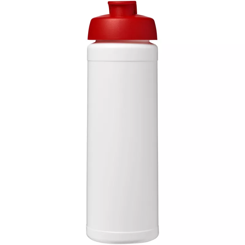 Bidon Baseline® Plus o pojemności 750 ml z wieczkiem zaciskowym - Biały-Czerwony (21007003)