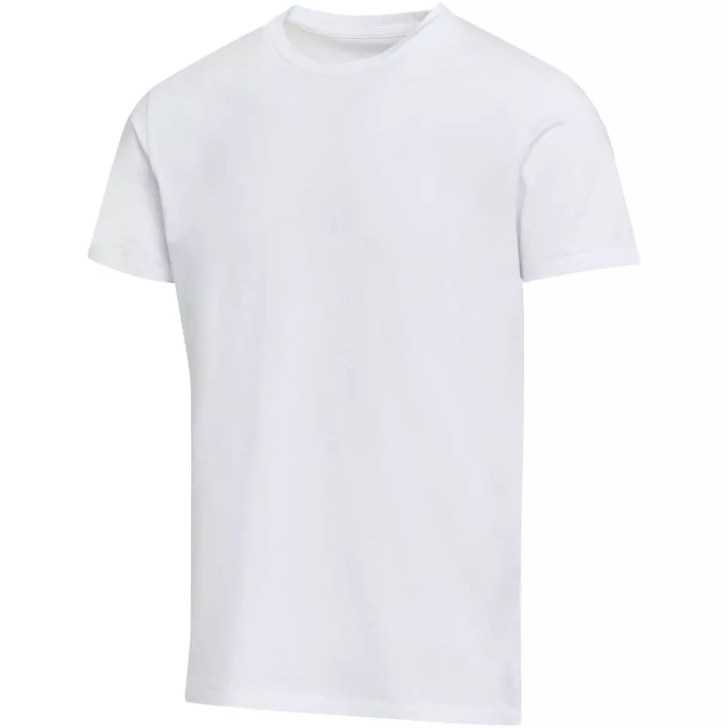 Balfour organiczna koszulka unisex o gramaturze 200 g/m² z krótkim rękawem i certyfikatem OCS - Biały (39557-WHITE)