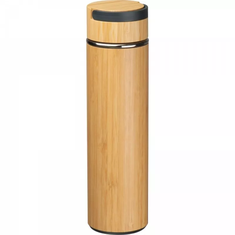 Butelka termiczna stalowa 500 ml ESTERA - beżowy (6311313)