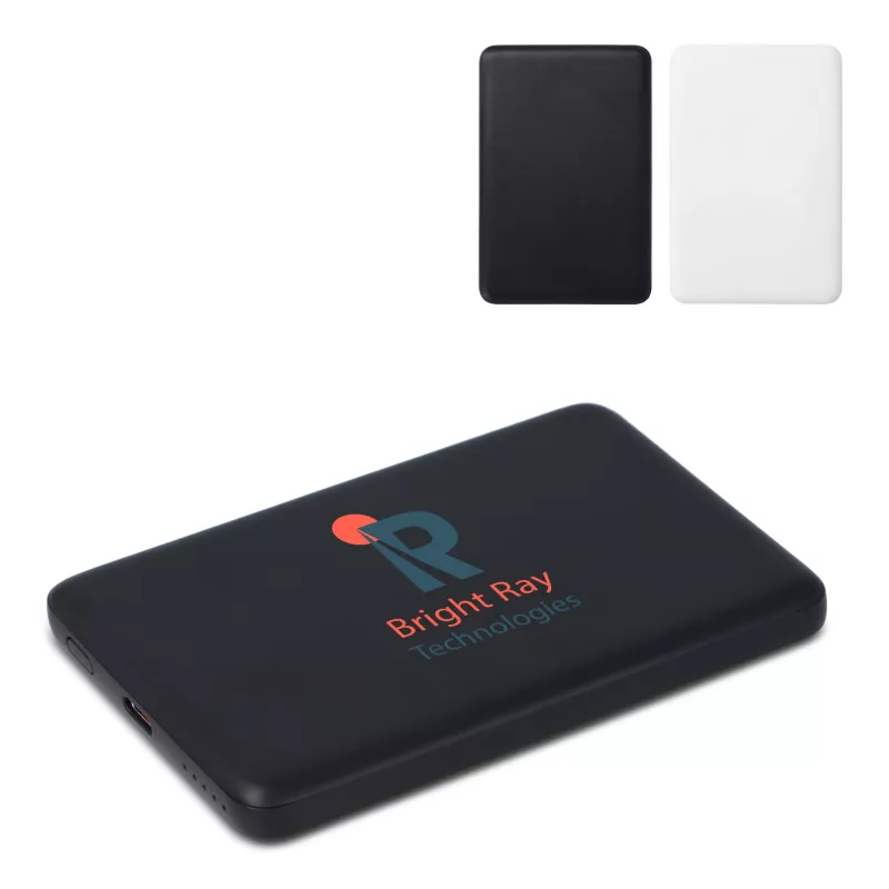 Powerbank Zenith USB-C z funkcją Power Delivery R-ABS 5000 mAh - czarny (LT95511-N0002)