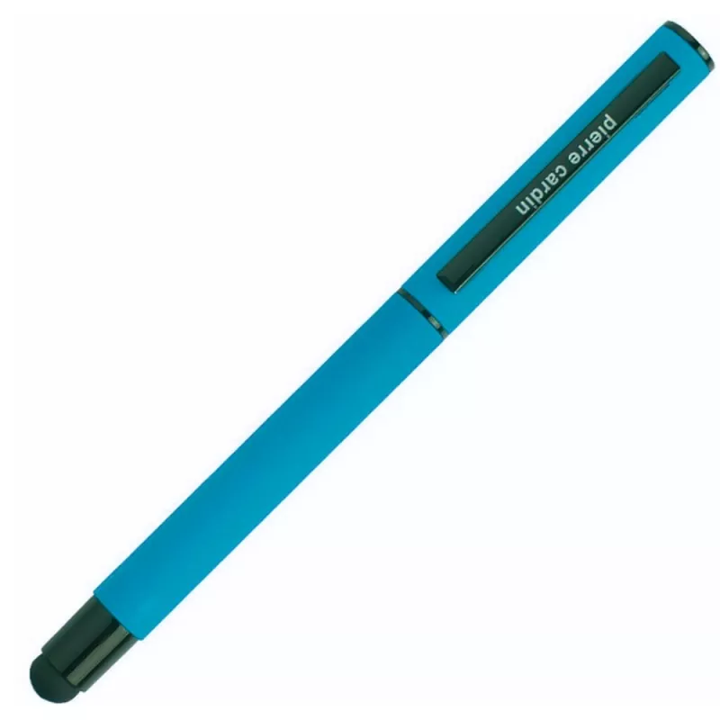 Pióro kulkowe touch pen soft touch CELEBRATION Pierre Cardin - jasnoniebieski (B0300605IP324)