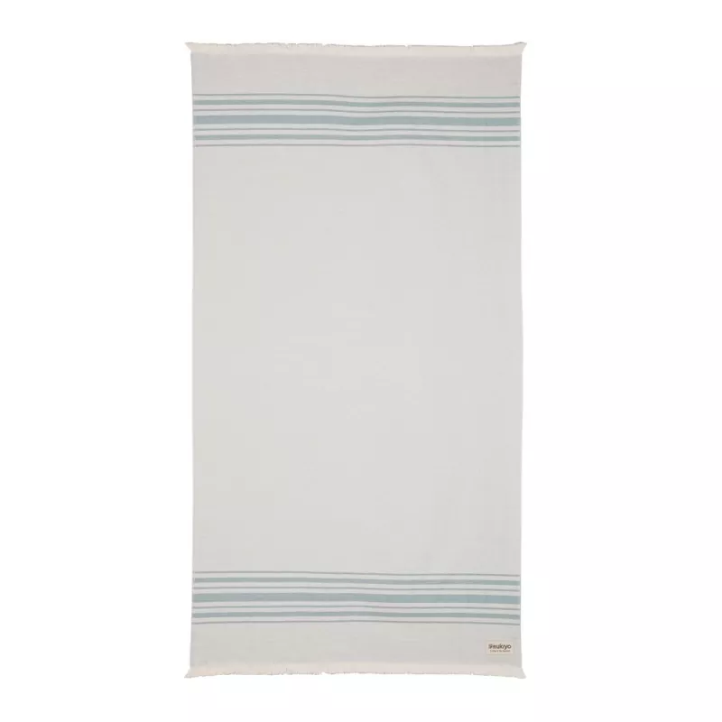 Ręcznik 100 x 180 cm Hammam Ukiyo Yumiko AWARE™ - zielony (P453.797)