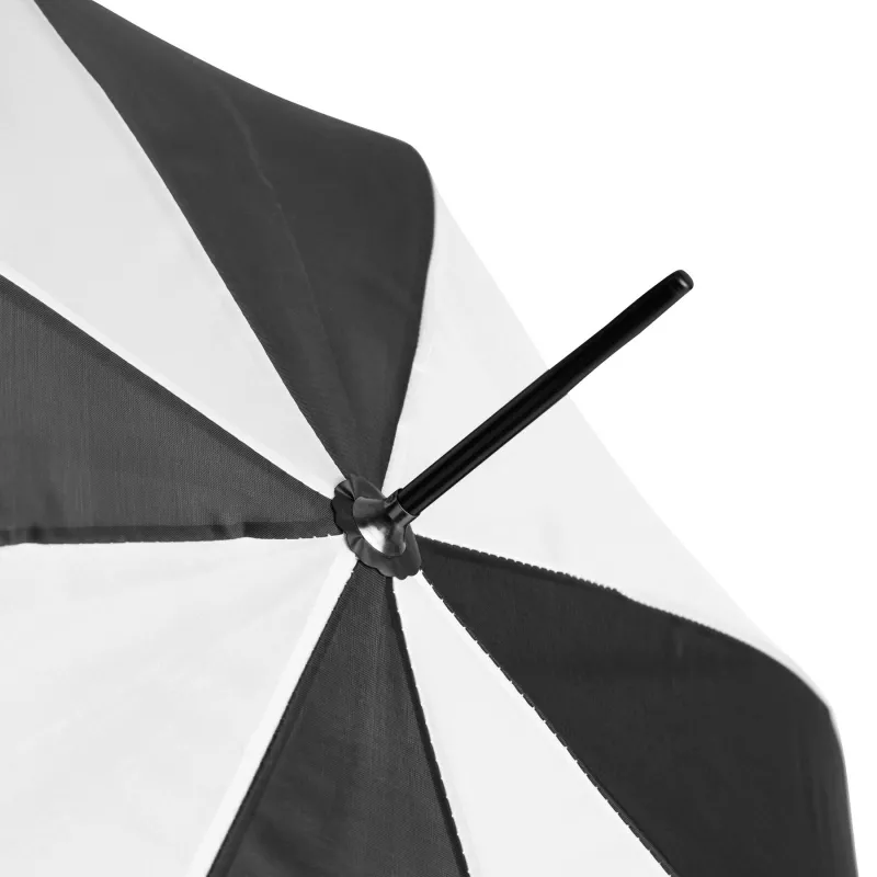 Automatyczny parasol - biały, czarny (56-0103014)