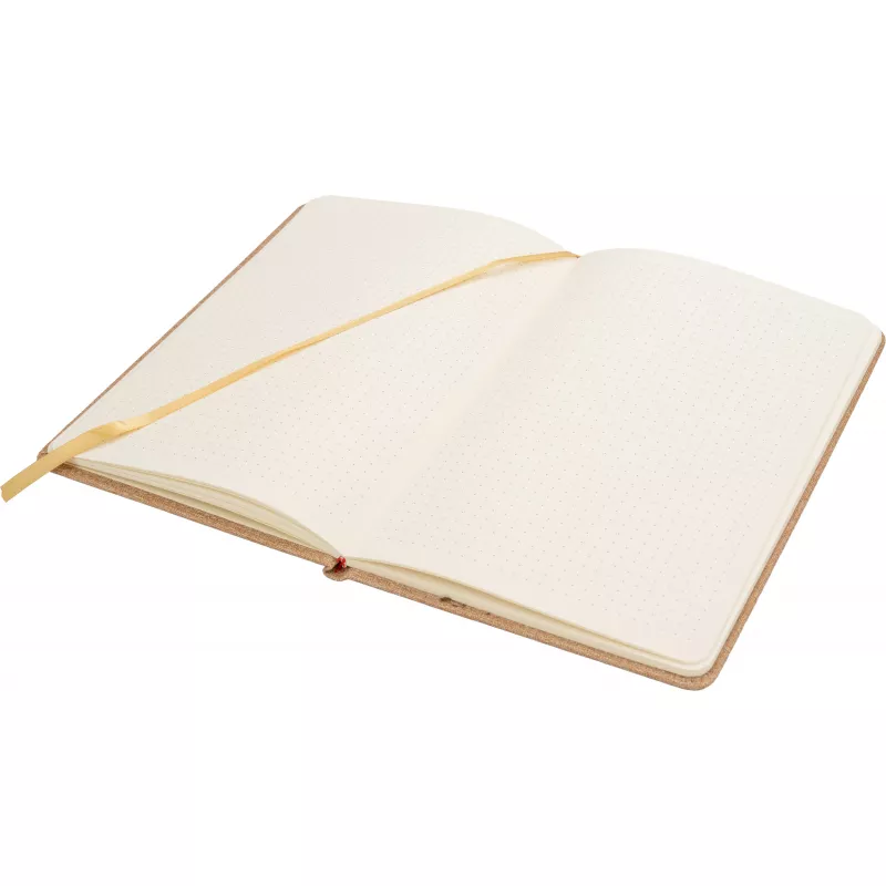 Notes A5 w kropki TILBURG - beżowy (268113)