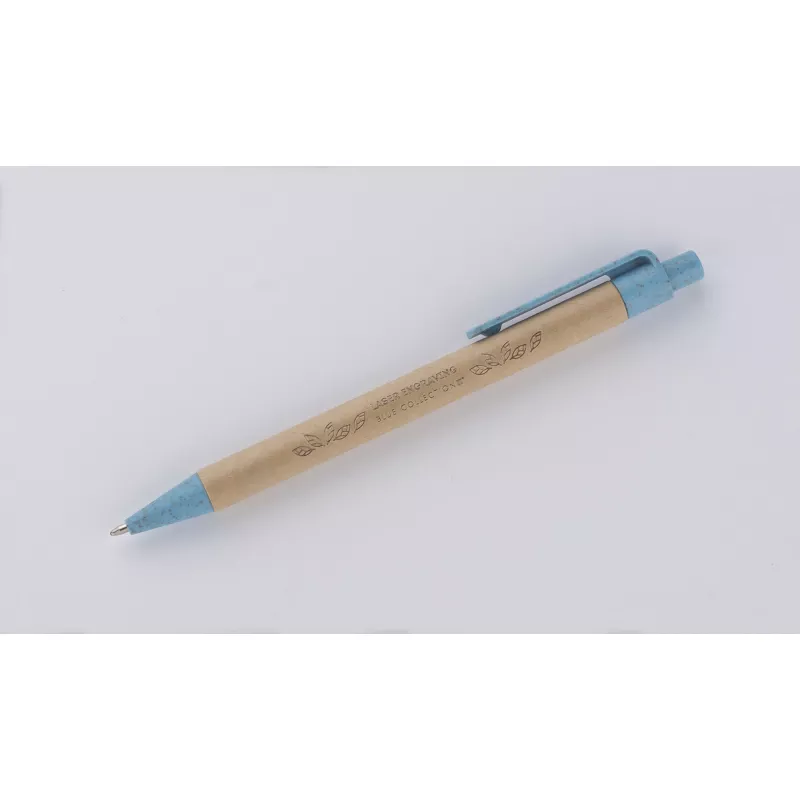 Długopis papierowy TIKO - błękitny (19662-08)