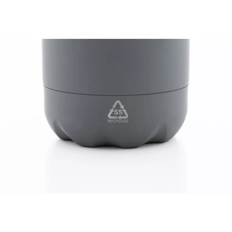 Refill Soft butelka z ze stali nierdzewnej z recyklingu - szary (AP808162-77)