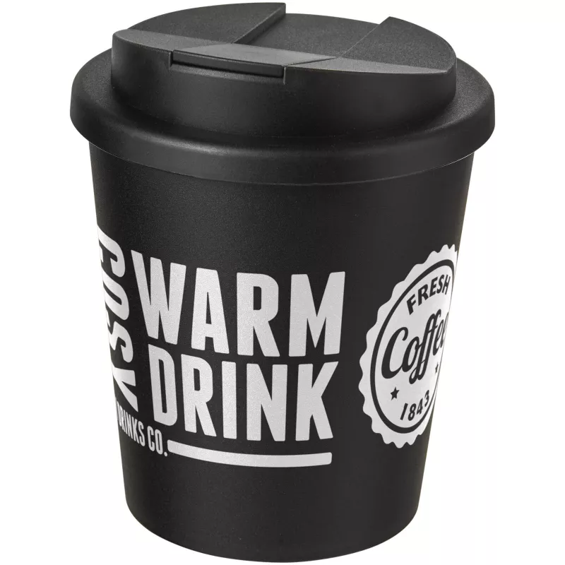 Americano Espresso® 250 ml tumbler with spill-proof lid - Czarny (21069907)