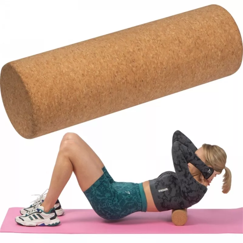 Wałek do jogi MANUEL - beżowy (7317513)