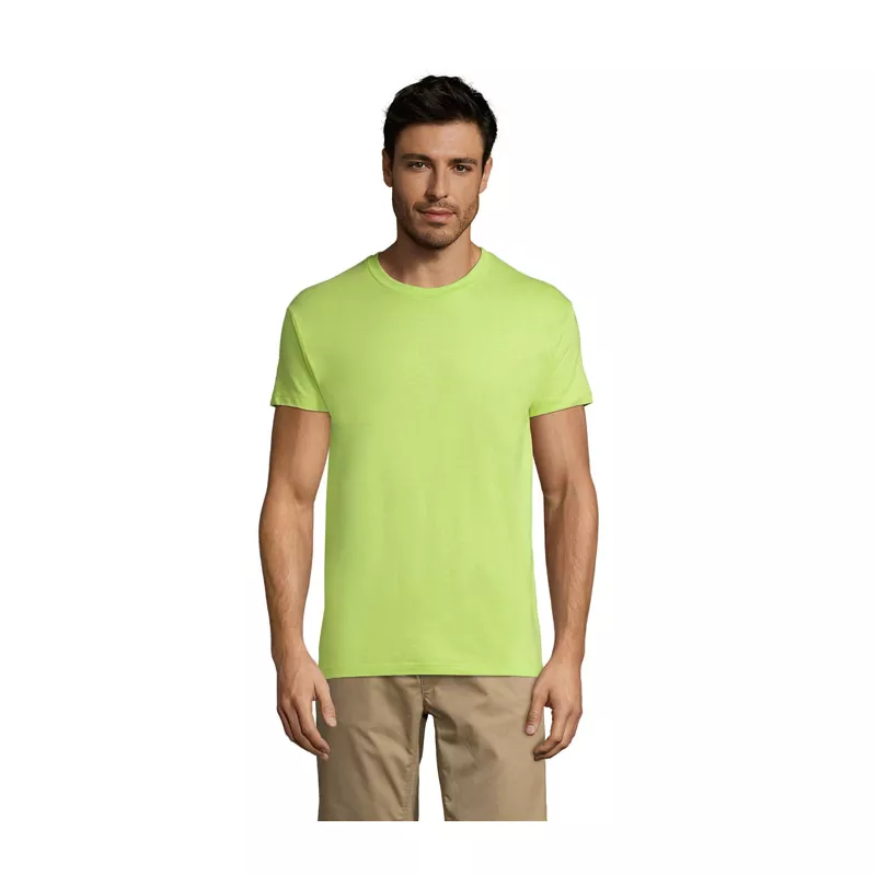Koszulka unisex bawełniana 150 g/m² Sol's REGENT - Apple Green (S11380-AG)