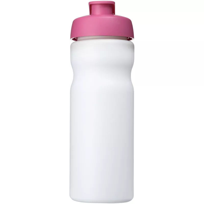 Bidon Baseline® Plus o pojemności 650 ml z otwieranym wieczkiem - Biały-Różowy (21068508)