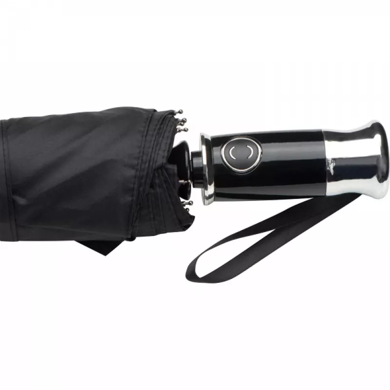 Parasol automatyczny ø100 cm PAULINE - czarny (4392303)