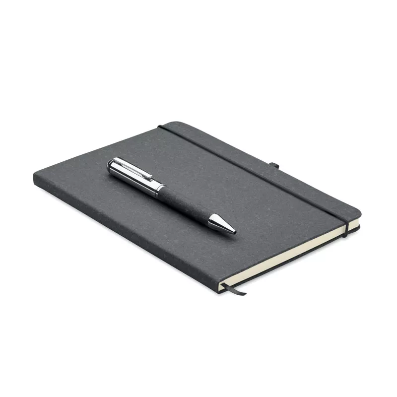 Notes A5 80 kartek w linię ELEGANOTE - Czarny (MO2195-03)