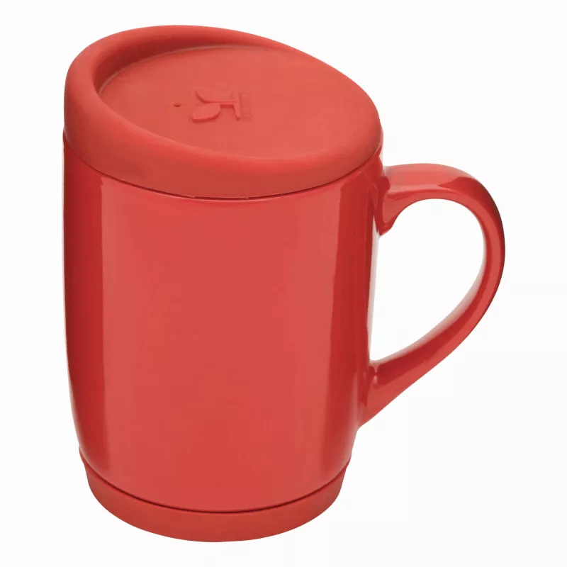 Kubek ceramiczny - czerwony (56-0340092)