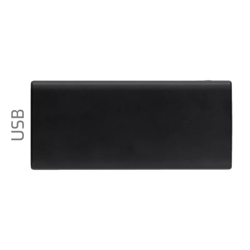 Szybki power bank 10000 mAh - czarny (P322.241)
