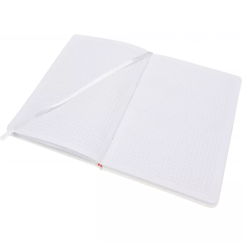 Notatnik A5 w kratkę CLELIA - biały (2136306)