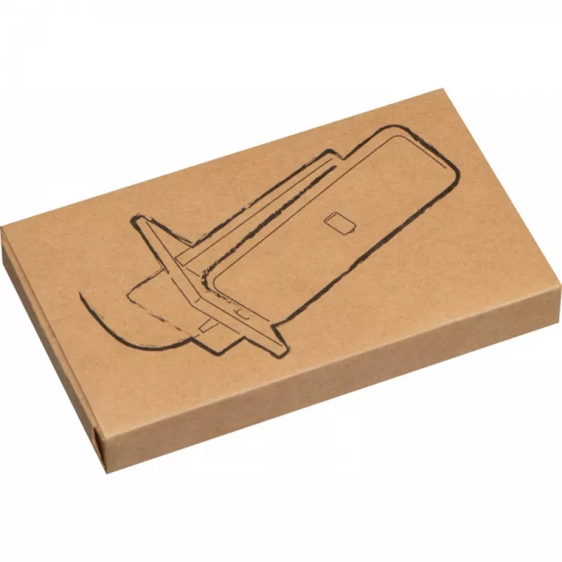 Stojak na telefon HENRIETTE - beżowy (2245813)