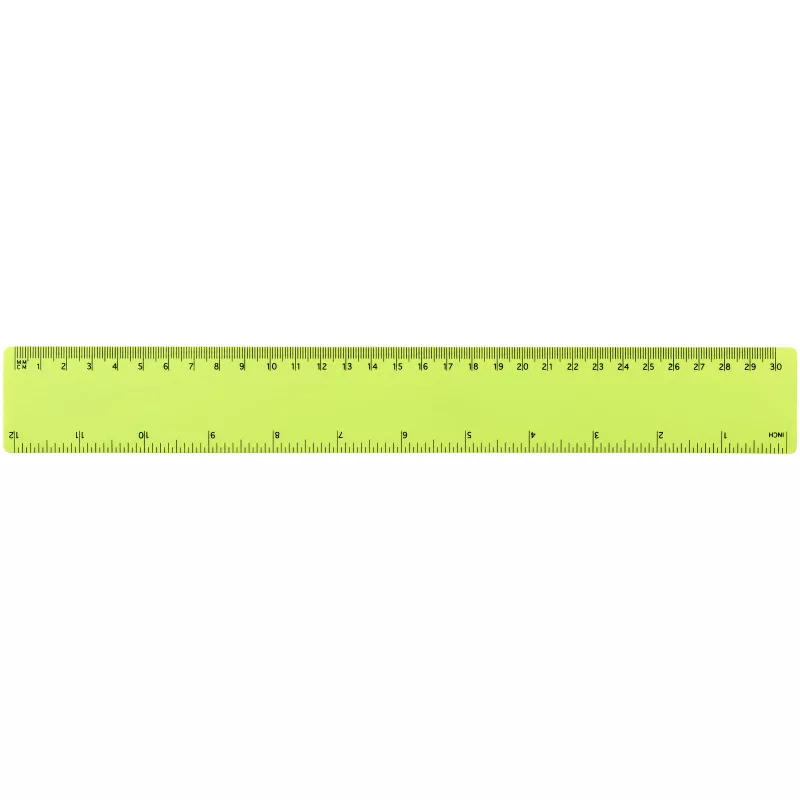 Linijka Rothko PP o długości 30 cm - Limonka (21053902)