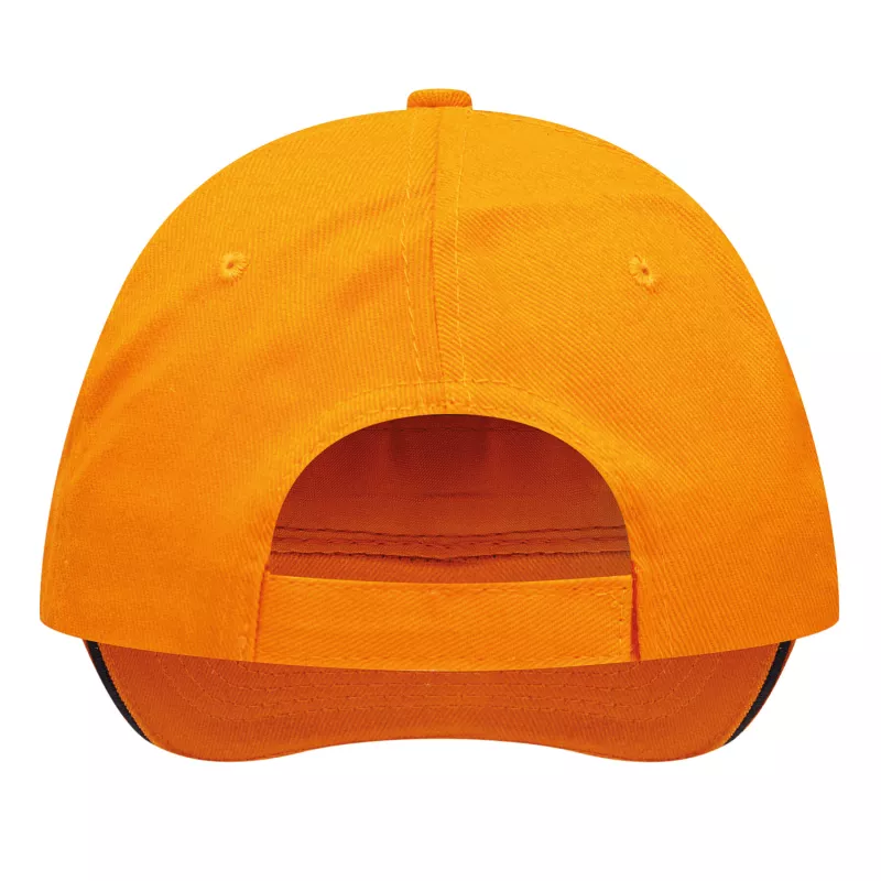 Czapka baseballowa - pomarańczowy (56-0702182)