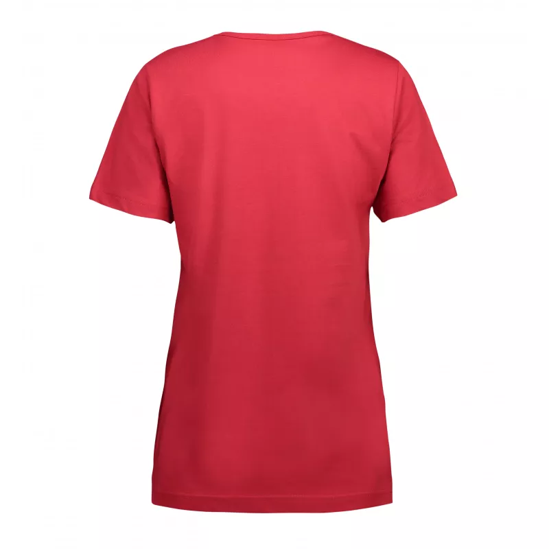 Koszulka bawełniana 175 g/m² ID T-TIME® 0512 - DAMSKA - Red (0512-RED)