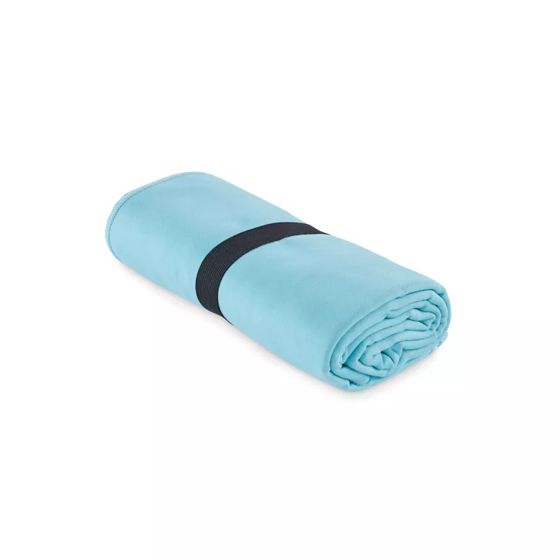 Ręcznik plażowy z mikrofibry 80x160 cm 200 g/m² WAXOFF - Turkusowy (MO2583-12)