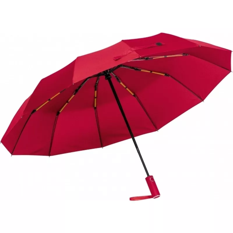 Parasol automatyczny Ø103 cm OMAHA - czerwony (381905)