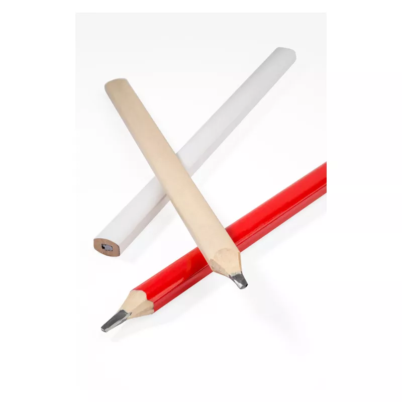 Ołówek stolarski BOB 17,7 cm - twardość B - czerwony (19806-04)
