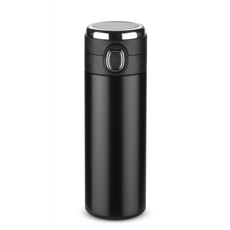 Kubek termiczny FOKS 420 ml - czarny (16016-02)