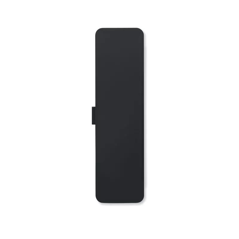 Zestaw 3 sztućców z PP w etui RIGATA - Czarny (MO6661-03)