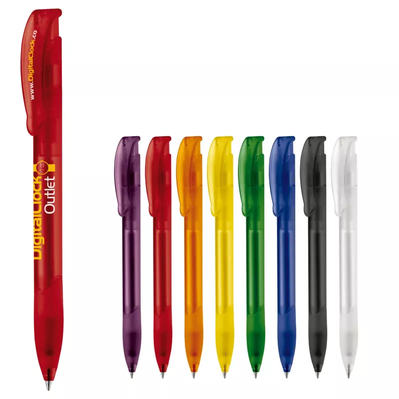 Długopis Apollo Frosty - fioletowy  mrożony (LT87105-N5472)