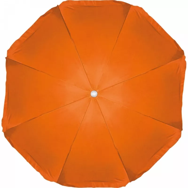 Parasol plażowy ø145 cm BEATE - pomarańczowy (5507010)