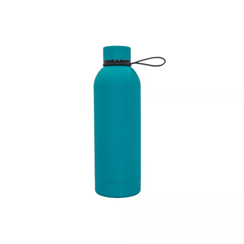 Butelka termiczna z uchwytem Mendoza Duo - morski (R08993.45)
