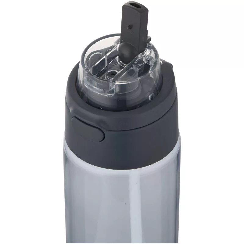 Bidon na wodę Theron o pojemności 700 ml, wykonany z tworzywa sztucznego pochodzącego z recyklingu (RCS), z pokrywką o podwój - Hale Blue (10095055)