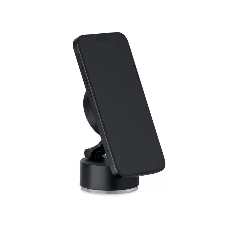 Uchwyt magnetyczny na telefon z przyssawką MAGPHONE - Czarny (MO2619-03)