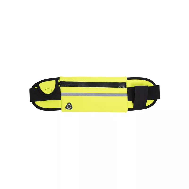 Saszetka sportowa na pas typu "nerka" Allget - żółty (R73629.03)