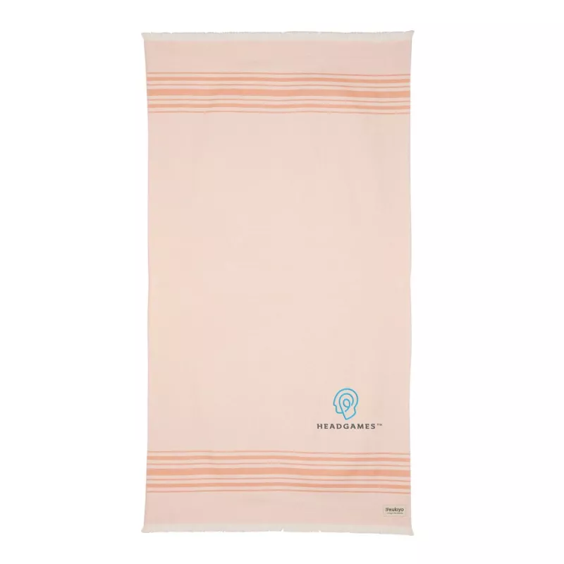 Ręcznik 100 x 180 cm Hammam Ukiyo Yumiko AWARE™ - różowy (P453.799)