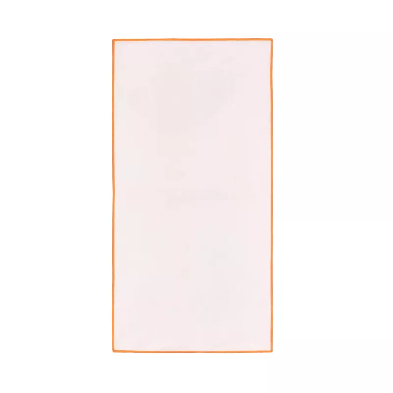 R-PET Szybkoschnący ręcznik 40×80 cm z woreczkiem, sublimacja. - pomarańczowy (LT97214-N0026)