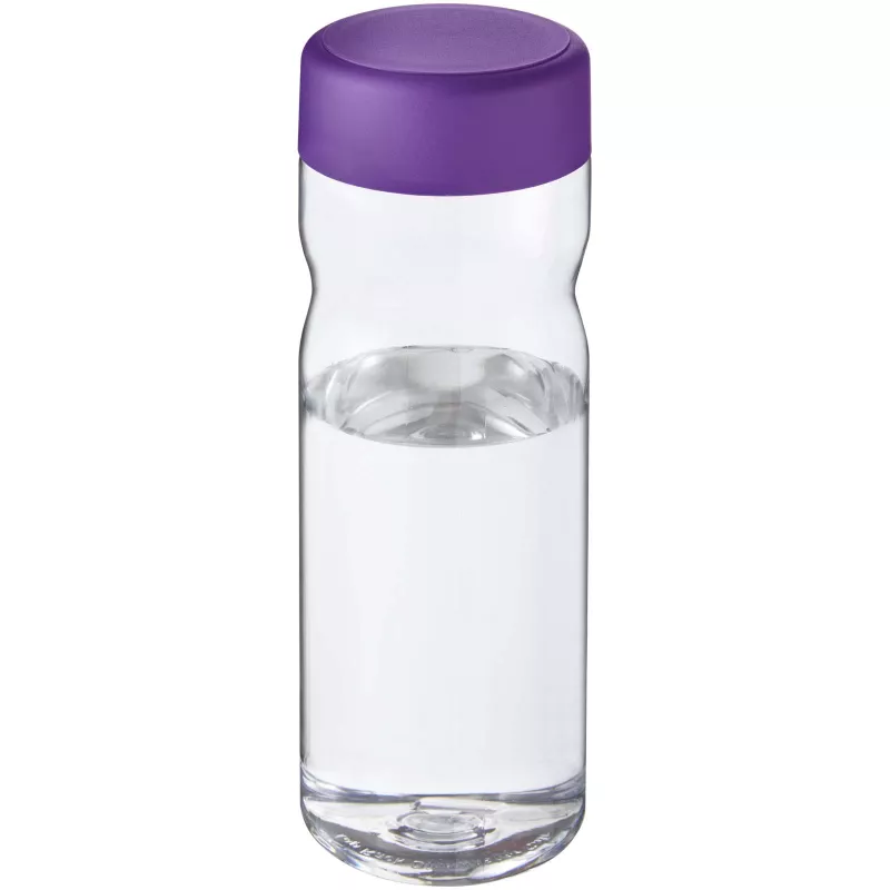 H2O Eco Base screw cap water bottle 650 ml - Fioletowy-Przezroczysty (21043596)