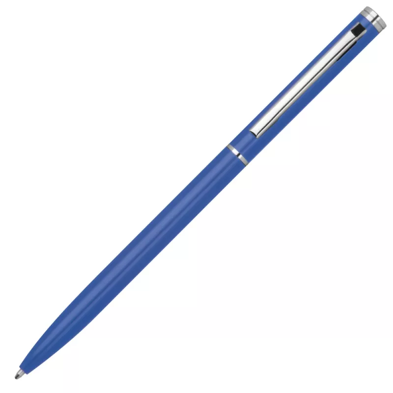Długopis reklamowy metalowy 17605 - niebieski (1760504)