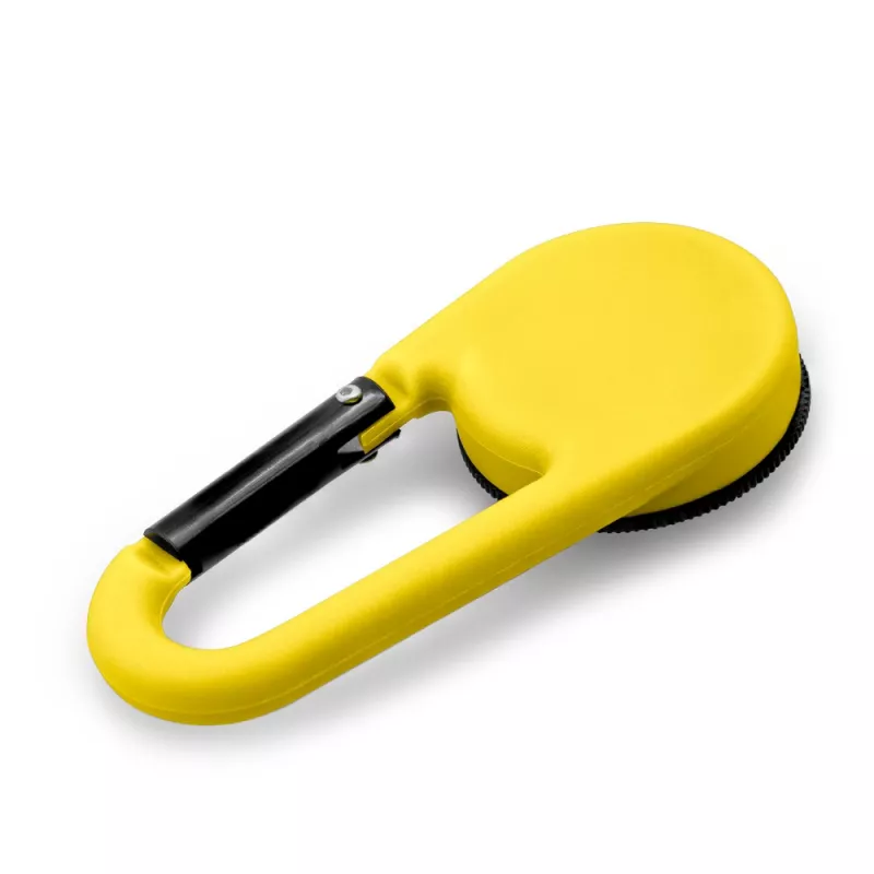 Kompas z karabińczykiem - żółty (V8682-08)