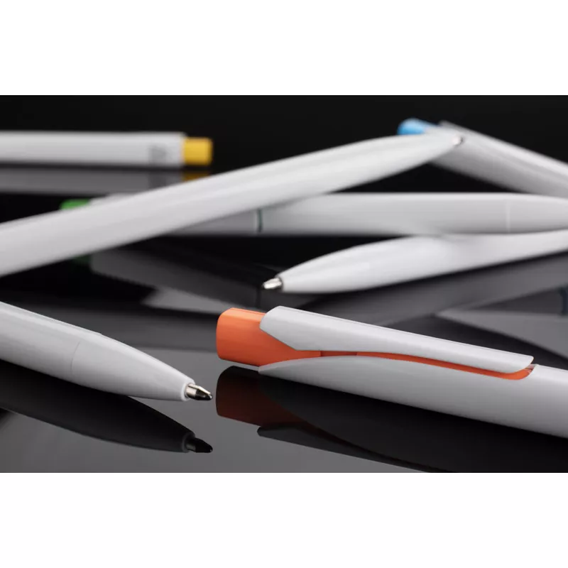 Długopis z tworzywa rABS KLIBO - pomarańczowy (19739-07)