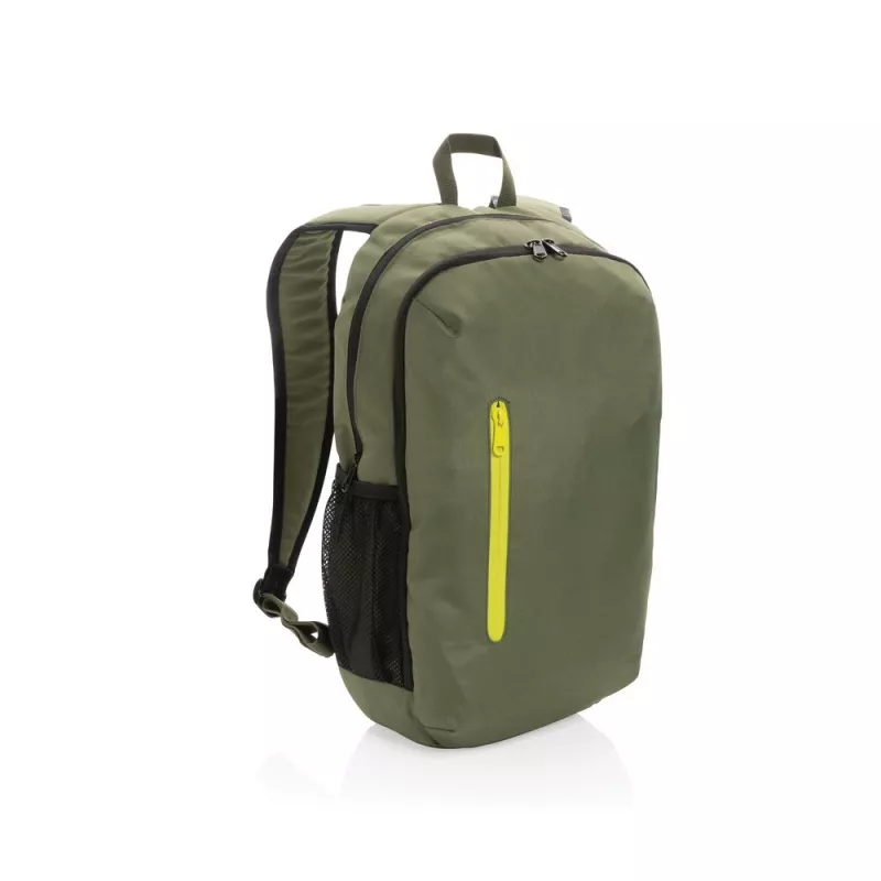 Plecak na laptopa 15” Impact AWARE™ RPET - zielony, limonkowy (P760.177)