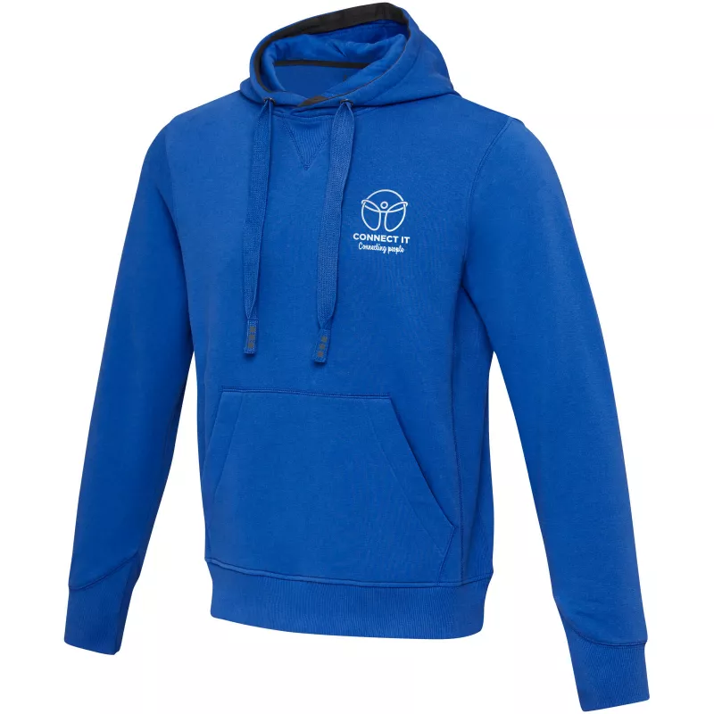 Laguna bluza unisex z kapturem - Niebieski (38235-BLUE)
