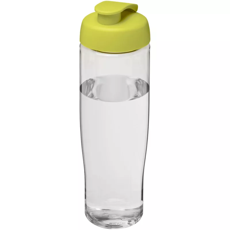 Bidon H2O Tempo® o pojemności 700 ml z wieczkiem zaciskowym - Limonka-Przezroczysty (21004004)