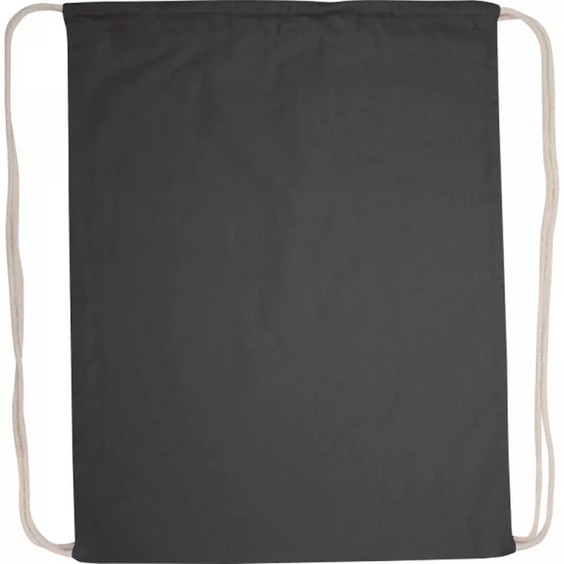 Worek bawełniany 140g/m2 WITALIS - czarny (6002403)