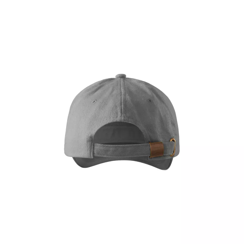 Reklamowa czapka z daszkiem 5 panelowa Malfini 5P 307 - siwoszary (ADLER307-SIWOSZARY)