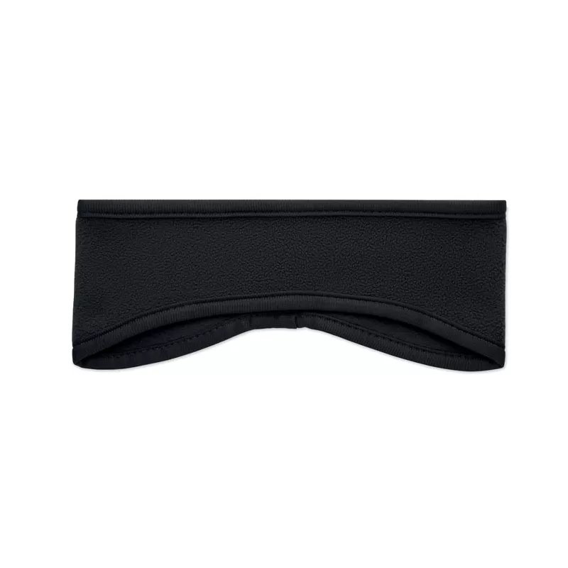 Opaska na głowę z polaru 280 g/m² WAVES - Czarny (MO3125-03)