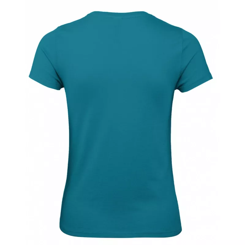 Damska koszulka reklamowa 145 g/m² B&C #E150 / WOMEN - Diva Blue (445) (TW02T/E150-DIVA BLUE)