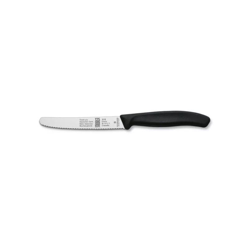 Nóż stołowy Victorinox Swiss Classic - czarny (6783303)