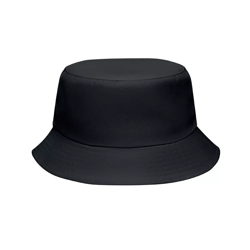 Czapka bucket z poliestru 150 g/m² EMMER - Czarny (MO2437-03)